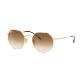 Óculos de Sol Ray-Ban Jack RB3565L 001/51 Clear Gradient Bronw e Arista 53