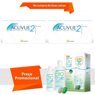 Acuvue 2 com BioTrue