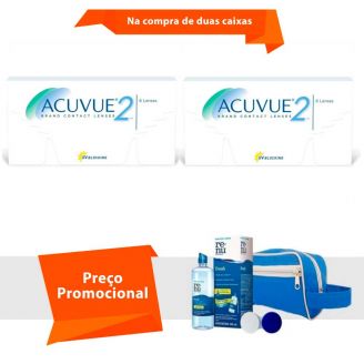 Acuvue 2 com Kit Renu Fresh
