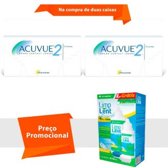 Acuvue 2 com Limp Lent