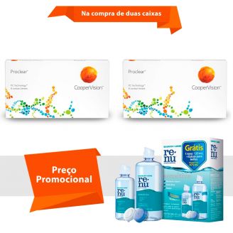 Proclear XR Alto Grau com Renu Sensitive