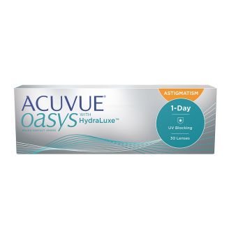 Acuvue Oasys 1-Day com Hydraluxe Astigmatismo