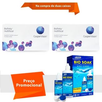 Biofinity Multifocal com Bio Soak