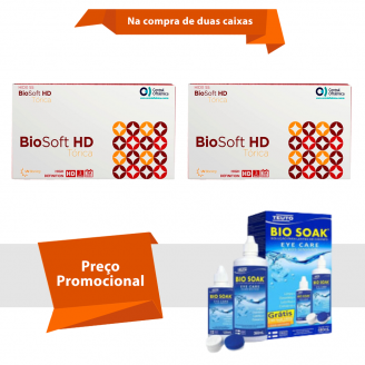 BioSoft HD Tórica para Astigmatísmo Com Bio Soak