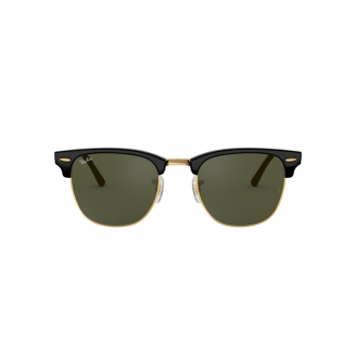 Óculos de Sol Ray-Ban Clubmaster RB 3016L W0365 Verde e Preto/Dourado 51