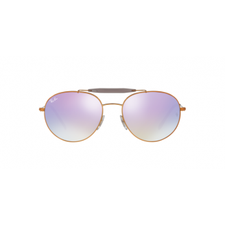 Óculos de Sol Ray-Ban Highstreet RB 3540 098/7X Marron Espelhada Lilás e Marron 56