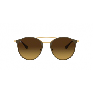 Óculos de Sol Ray-Ban Highstreet RB 3546 900985 Lente Marron degradê e Armação Marron 52