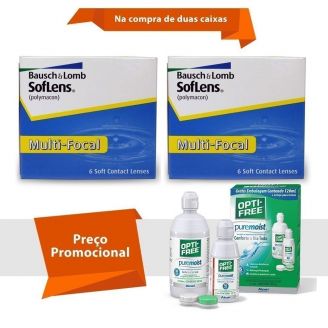 Soflens Multifocal com Opti Free