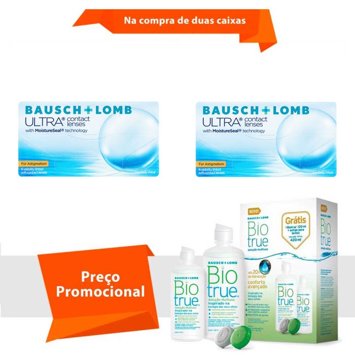 Ultra para Astigmatismo com Biotrue