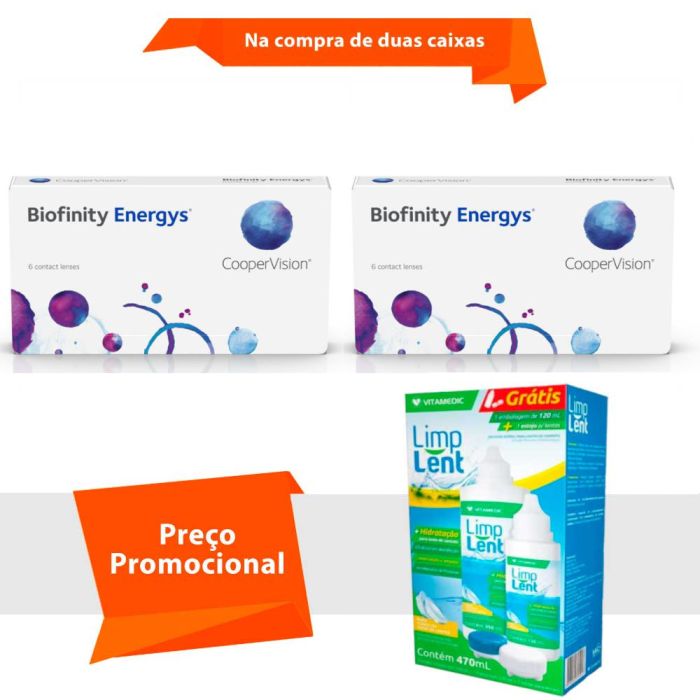 Biofinity Energys com Limp Lent