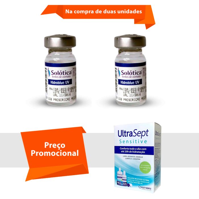 Hidroblue UV Alto Grau com UltraSept Sensitive