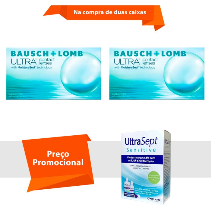 Lente Ultra com UltraSept Sensitive