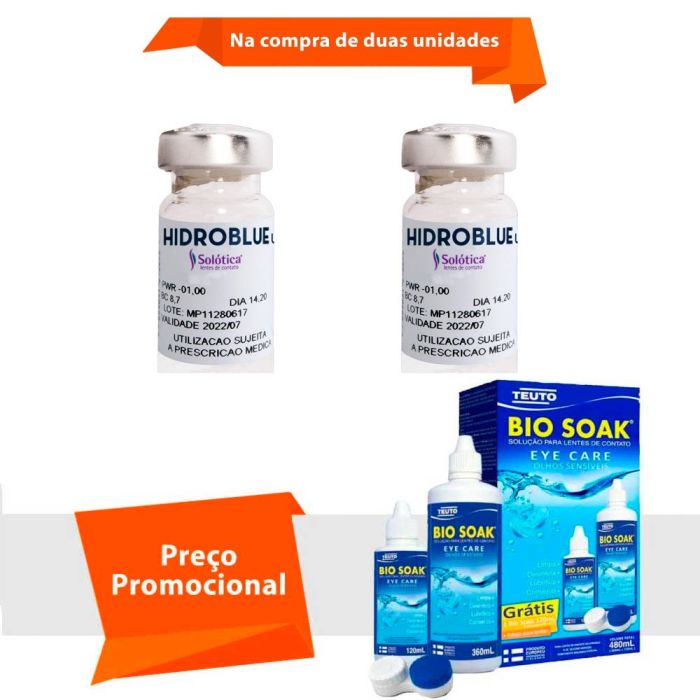 Hidroblue UV com Bio Soak