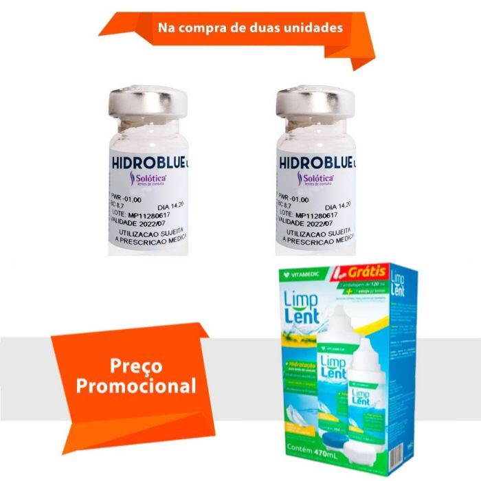 Hidroblue UV Alto Grau com Limp Lent
