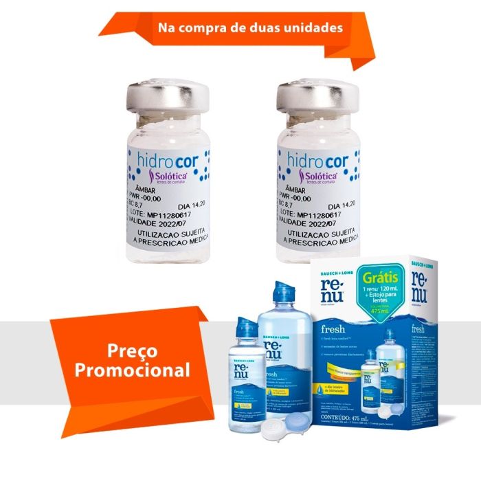 Hidrocor Sem Grau com Renu Fresh