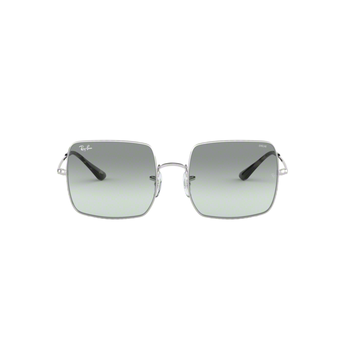 Óculos de Sol Ray-Ban Square RB 1971 9149AD Photo Azure Gradient Blue  e Prateado 54