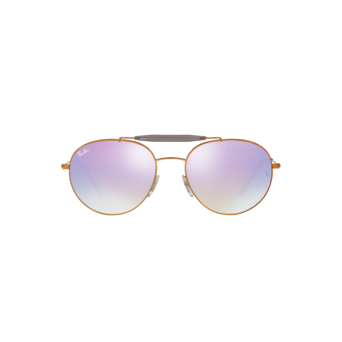 Óculos de Sol Ray-Ban Highstreet RB 3540 098/7X Marron Espelhada Lilás e Marron 56