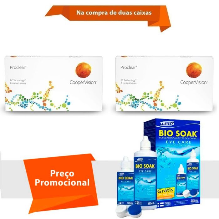 Proclear XR Alto Grau com Bio Soak