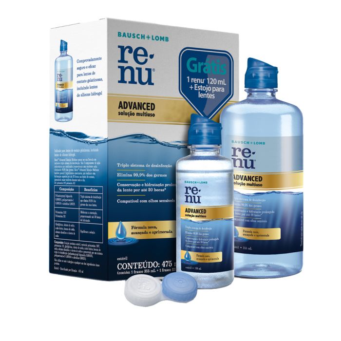 Solução de Limpeza Renu Advanced