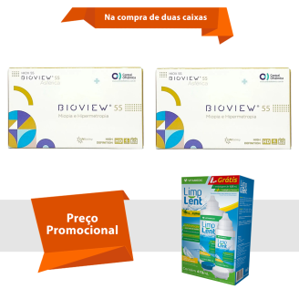 Bioview 55 UV Asférica Com Limp Lente