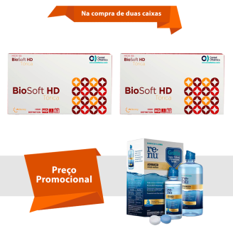 BioSoft HD Tórica para Astigmatísmo Com Renu Advanced