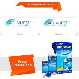 Acuvue 2 com Bio Soak