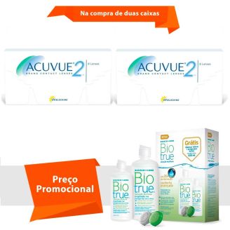 Acuvue 2 com BioTrue