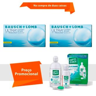 Lente Ultra Multifocal para Presbiopia com Opti Free