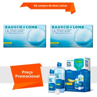 Lente Ultra Multifocal para Presbiopia com Renu Fresh
