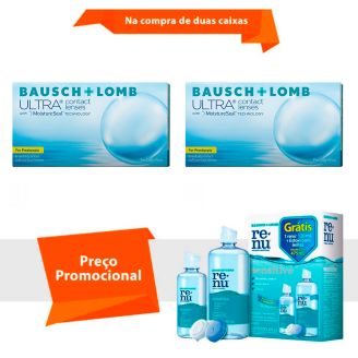 Lente Ultra Multifocal para Presbiopia com Renu Sensitive