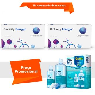 Biofinity Energys com Renu Sensitive