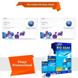 Biofinity Toric com Bio Soak