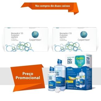 Biomedics 55 Evolution com Renu Fresh