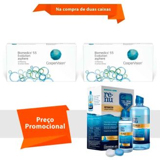 Biomedics 55 Evolution com Renu Advanced