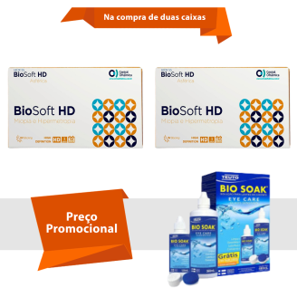 BioSoft HD Asférica Com Biosoak