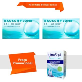 Lente Ultra com UltraSept Sensitive
