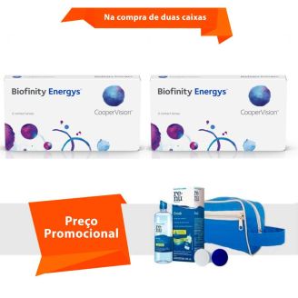 Biofinity Energys com Kit Renu Fresh