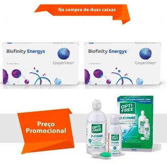Biofinity Energys com Opti-Free