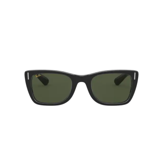 Óculos de Sol Ray-Ban Caribbean RB 2248 901/31 Verde escuro e Preto Brilho 52