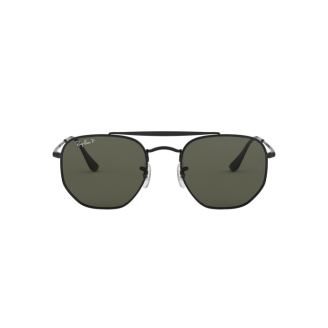 Óculos de Sol Ray-Ban Marshal RB 3648N  002/58 Cinza Total Polarizado e Preto 52