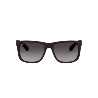 Ray-Ban Justin RB 4165 601-8G Lente Cinza Degradê e Preto Fosco 57