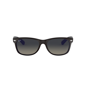 Óculos de Sol Ray-Ban New Wayfarer RB 2132 Cinza Degradê e Preto/Azul 55