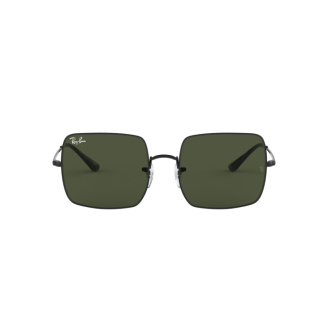 Óculos de Sol Ray-Ban Square RB 1971L 914831 Black e Preto 54