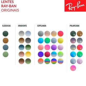 Reposição Lentes Ray-Ban Originais