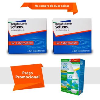 Soflens Toric para Astigmatismo com Limp Lent