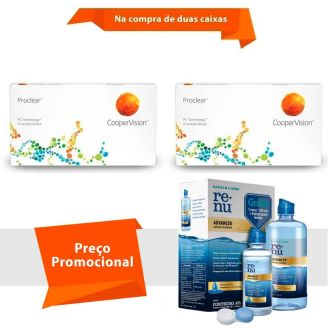Proclear XR Alto Grau com Renu Advanced