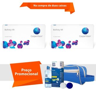 Biofinity XR com Kit Renu Fresh