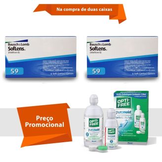 Soflens 59 com Opti Free