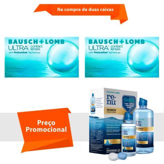 Lente Ultra com Renu Advanced