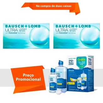 Lente Ultra com Renu Fresh